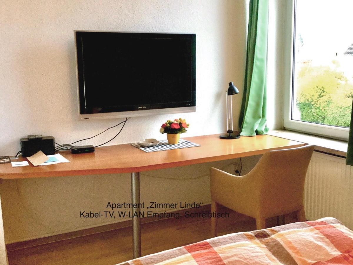 Ferienhaus Us Luett Hus Und Das Zimmer Linde Im Haupthaus 奥尔登堡 外观 照片